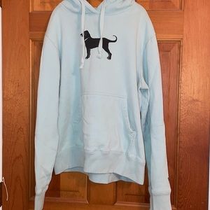 Women’s Small Black Dog Hooded Sweatshirt